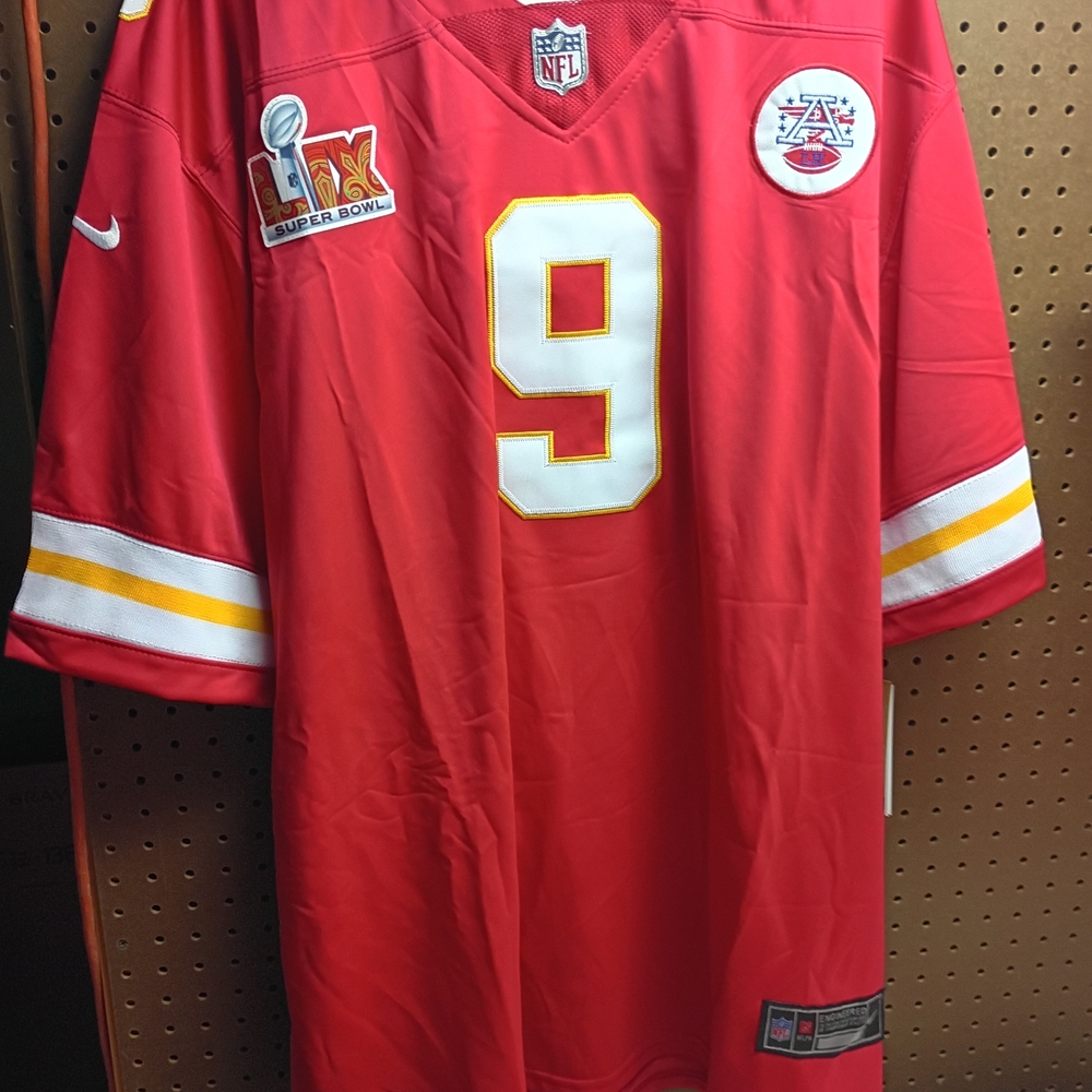 Nike Red and Yellow Men's Jersey
